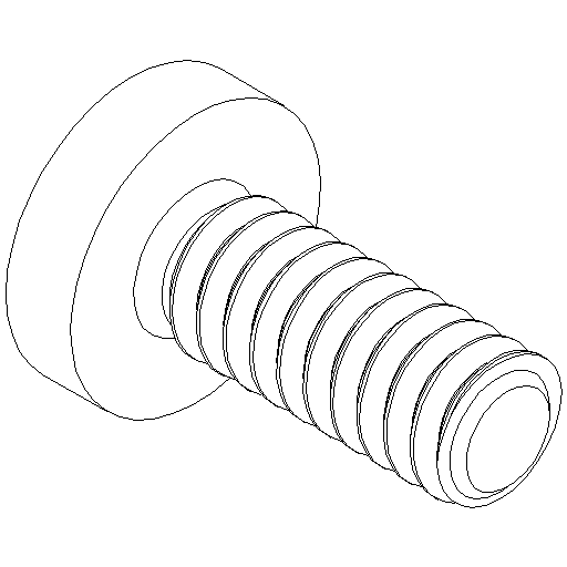 M4x10 Vis à empreinte cruciforme (SP4)