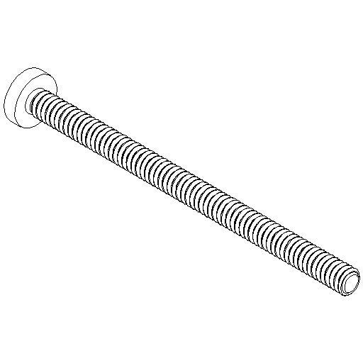 M4x60 Vis avec empreinte cruciforme (SP60)
