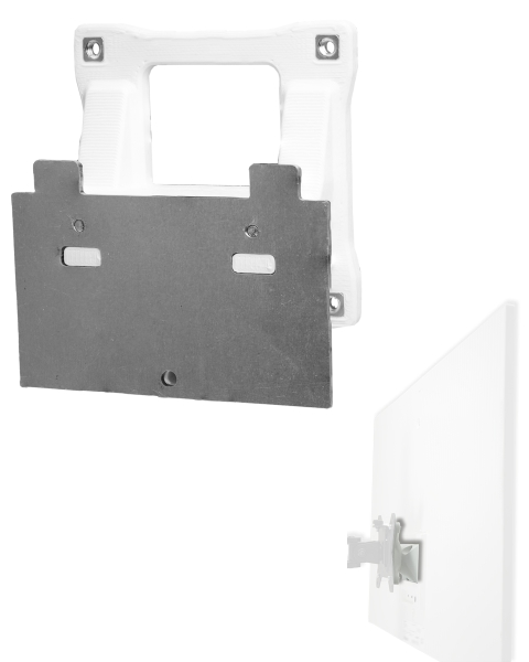 Adaptateur VESA compatible avec la série de Samsung M8 Smart moniteur (LS32BM801, LS32BM80G, LS32BM80P) - 75x75mm