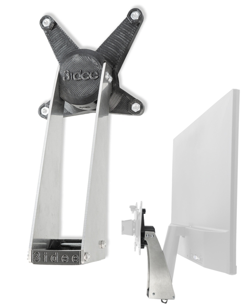 Adaptateur VESA compatible avec le moniteur AOC (22B1H, 22B1HS, 24B1H, 24B1XH, 27B1H) - 75x75mm