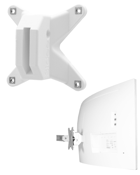 Adaptateur VESA compatible avec le moniteur Curved Samsung 34" (série CJ79) - 75x75mm
