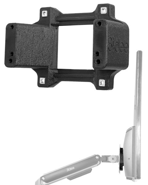 Adaptateur VESA compatible avec le moniteur HP (32s) - 75x75mm