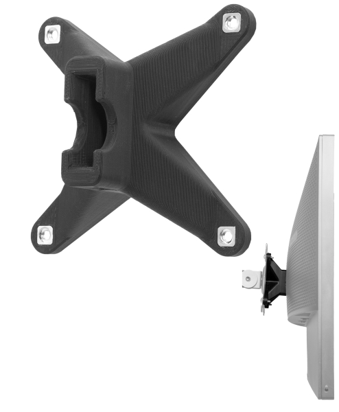 Adaptateur VESA compatible avec le moniteur Omen by HP 25 (Z7Y57AA) - 75x75mm