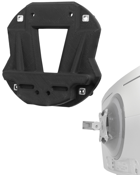 Adaptateur VESA compatible avec le moniteur Samsung OLED G9 (S49CG954SU, G93SC, G95SC, LS49CY934SUXEN & plus) - 75x75mm