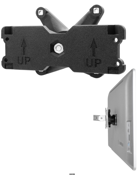 Adaptateur VESA compatible avec les moniteur Acer Aspire (Z3-710 & Z3-715) - 75x75mm
