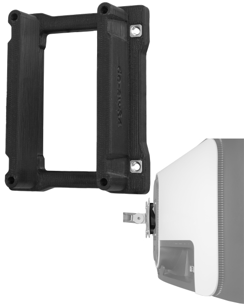 Adaptateur VESA compatible avec moniteur DELL Alienware Gaming (AW3423DW) - 75x75mm