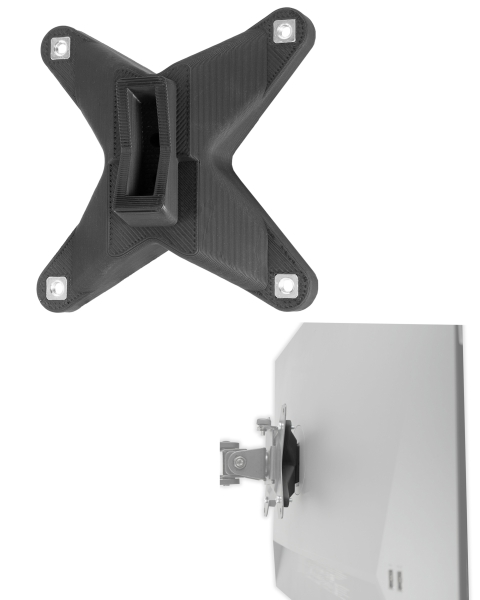 Adaptateur VESA pour écran HP Z G3 (Z24f, Z24m, Z24n, Z24q, Z24u, Z25xs, Z27k, Z27q, Z27xs) - 75x75mm