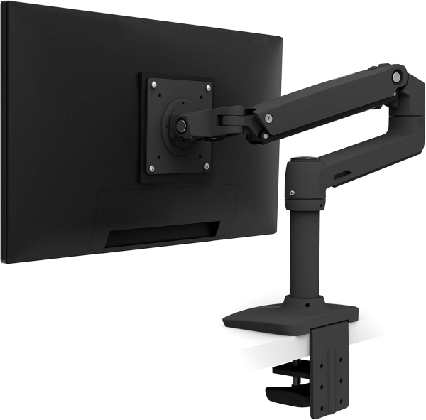 Ergotron LX Support de Bureau Moniteur (Noir) pour Écrans jusqu