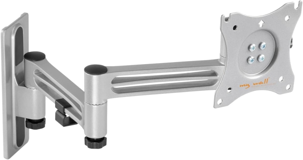 My Wall Support Mural TV pour Camping-Cars & Caravanes (HC1-3L) – Verrouillable & Anti-vibrations (Regarder la télé en toute sécurité en voyage : Pivotant, Inclinable & Verrouillable – Pour écrans jusqu