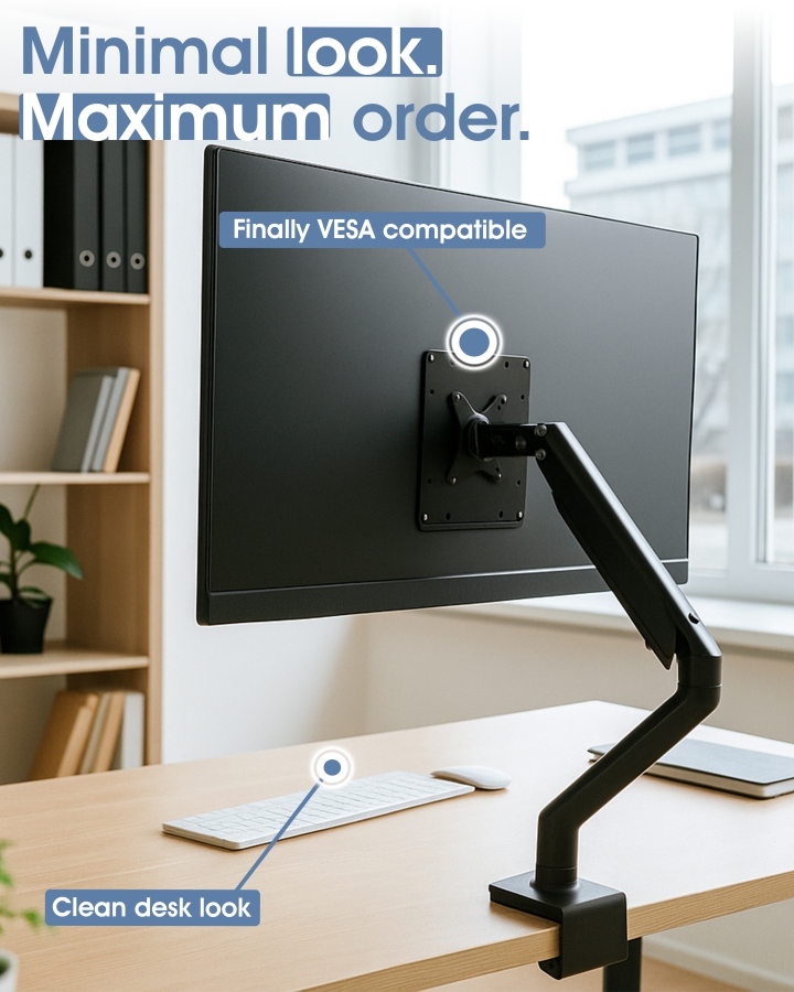 Adaptateur VESA 3IDEE 200x200 (100x100 vers 200x200)