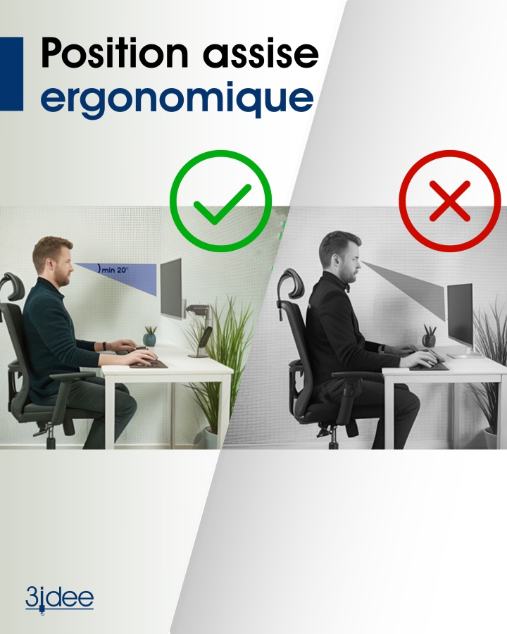 Adaptateur VESA compatible avec HP All-in-One PC (ProOne 400 G6) - 75x75mm