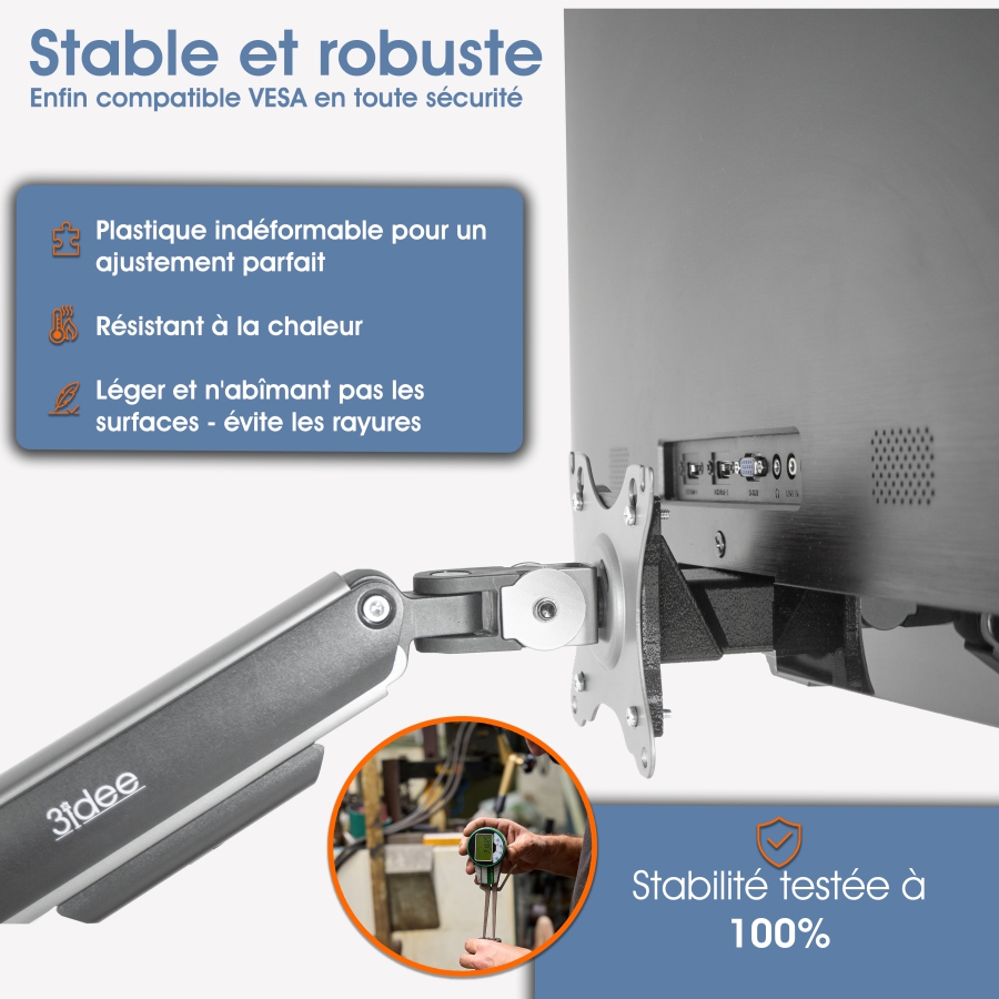 Adaptateur VESA compatible avec le moniteur BenQ (EW277HDR)