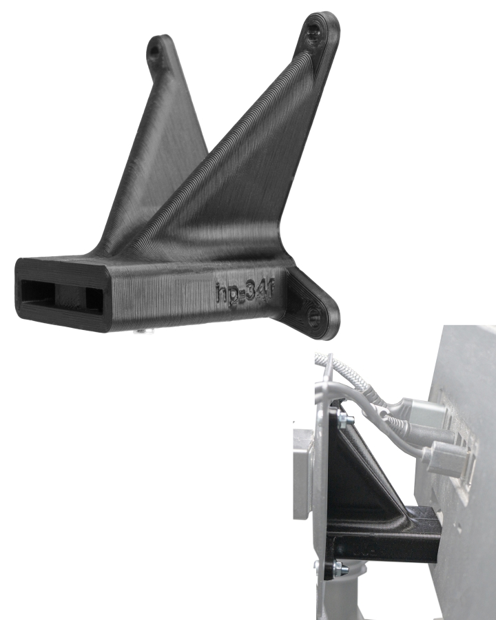 Adaptateur VESA compatible avec le moniteur HP (34f Curved) - 75x75mm