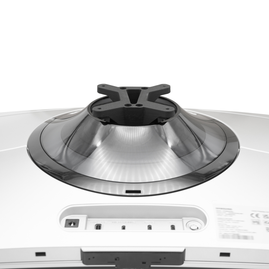 Adaptateur VESA compatible avec le moniteur Samsung Odyssey OLED G8 (S34BG850SU) - 75x75mm