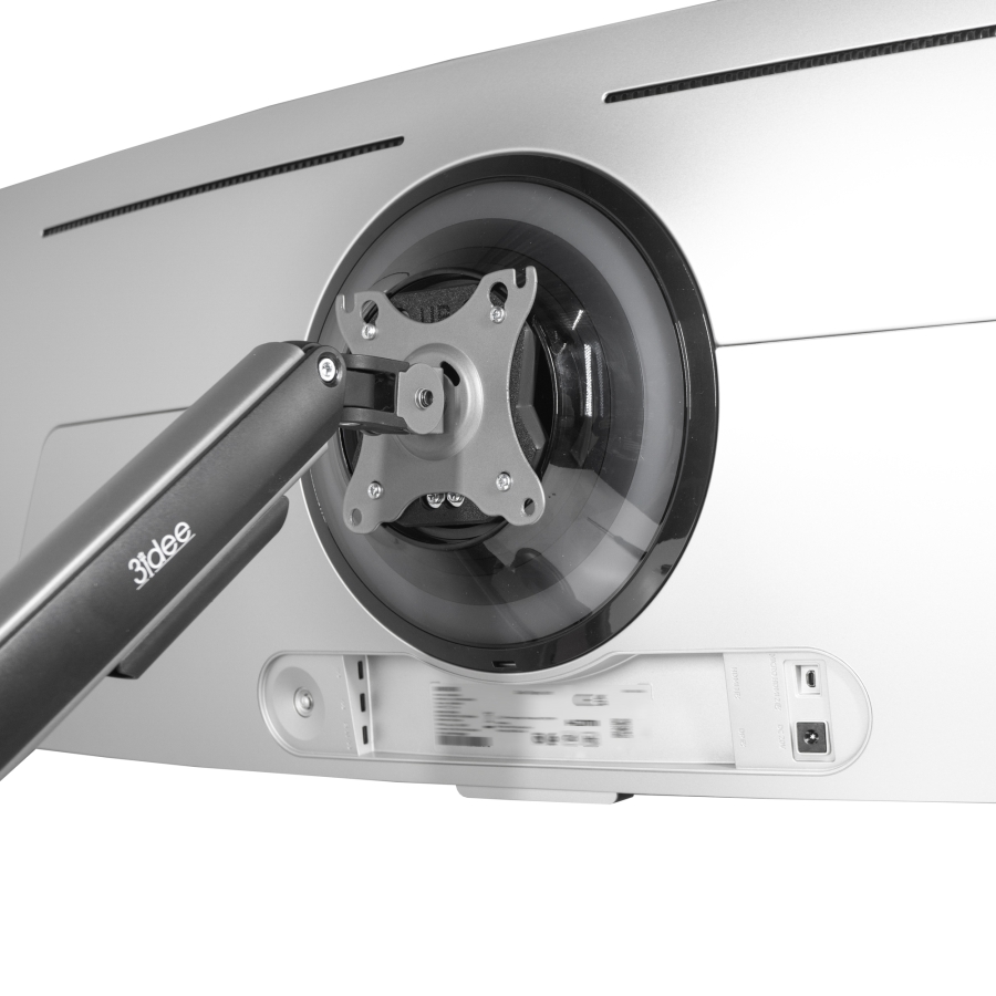 Adaptateur VESA compatible avec le moniteur Samsung OLED G9 (S49CG954SU, G93SC, G95SC, LS49CY934SUXEN & plus) - 75x75mm