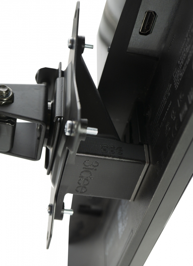Adaptateur VESA compatible avec moniteur DELL (S2421, S2418, S2419, S2721, S2318, S2218, S2219, SE2319) - 75 x 75 mm