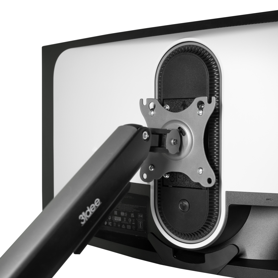 Adaptateur VESA compatible avec moniteur DELL Alienware Gaming (AW3423DW) - 75x75mm