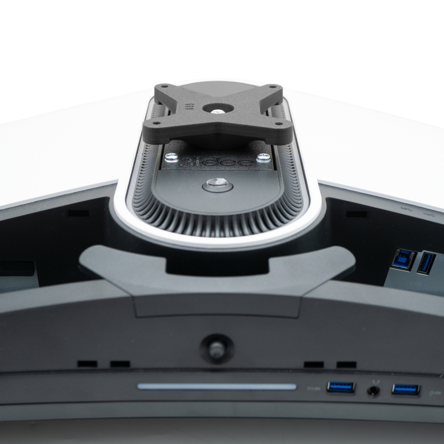 Adaptateur VESA compatible avec moniteur DELL Alienware Gaming (AW3423DW) - 75x75mm