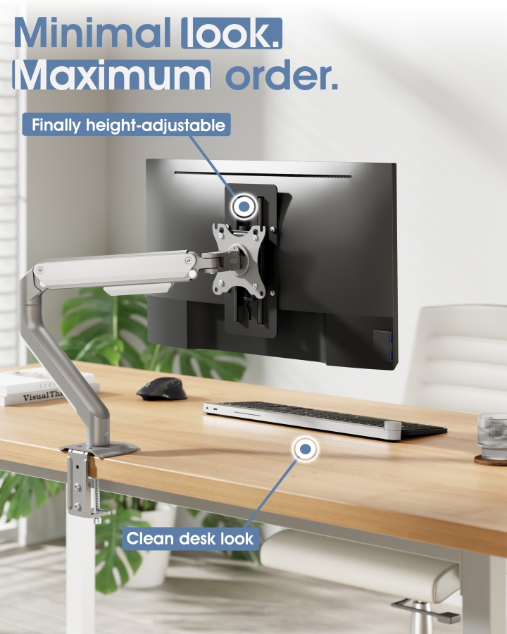 Adaptateur VESA réglable en hauteur 3IDEE VertiFlex