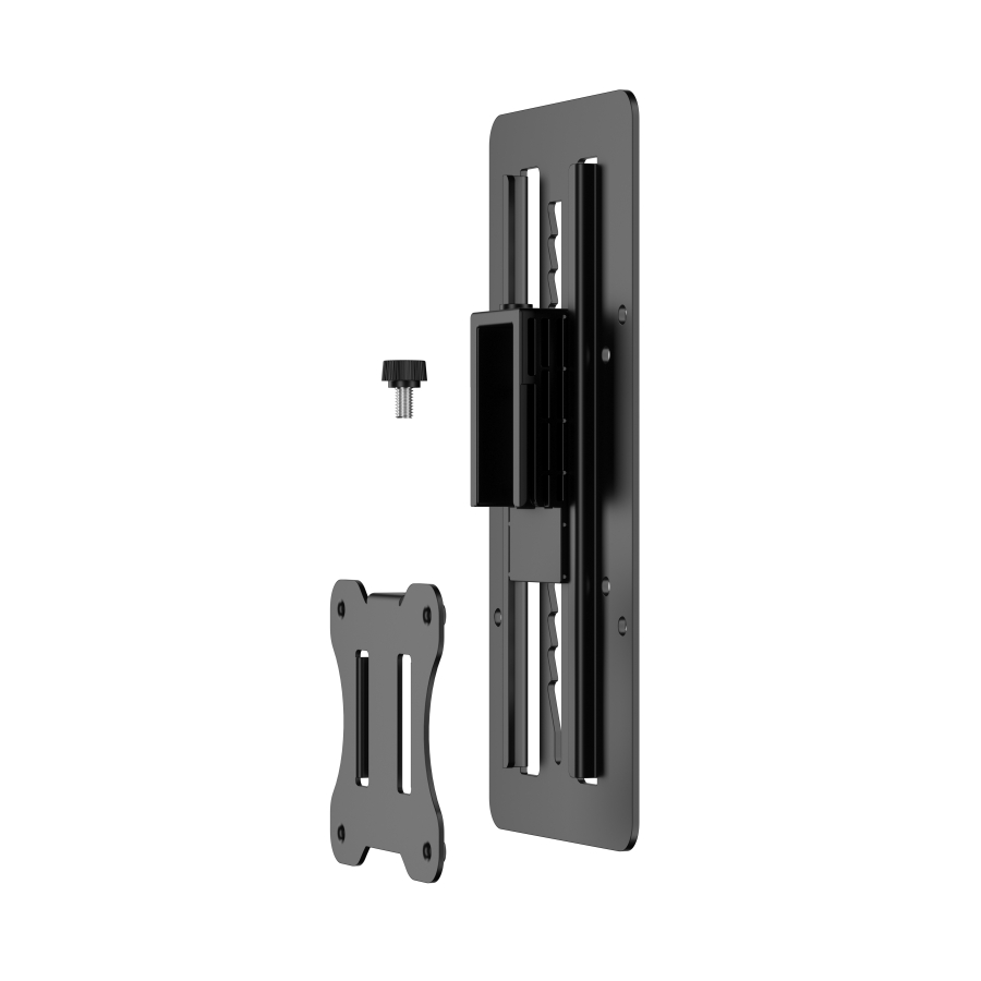Adaptateur VESA VertiFlex, réglable en hauteur, adaptateur de montage VESA pour moniteur, plaque VESA 75x75, réglable jusqu