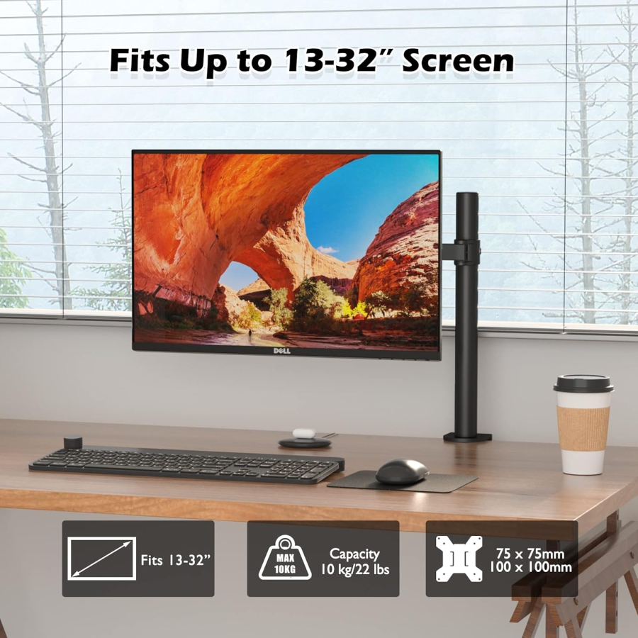 BONTEC Bras pour moniteur 13–32" | jusqu