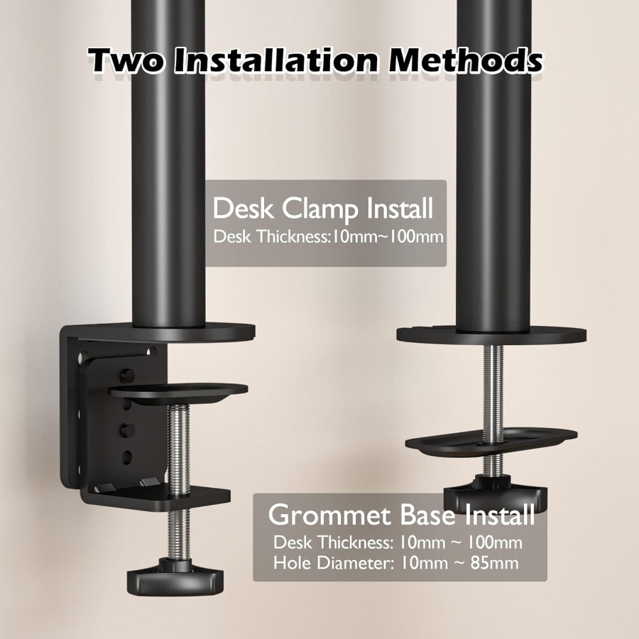 BONTEC Bras pour moniteur 13–32" | jusqu
