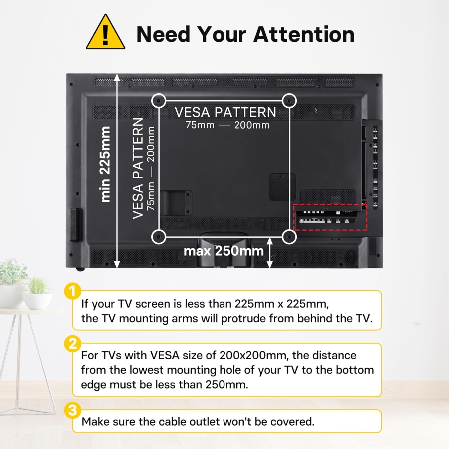 BONTEC Pied TV & Moniteur pour 17–43 Pouces (Orientable & Réglable en Hauteur) (Support de table robuste avec base en verre pour appareils jusqu