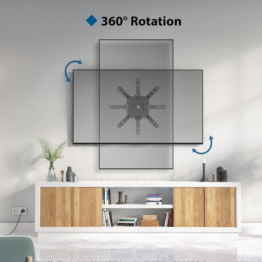 BONTEC Support mural pour écrans 13-42 pouces, jusqu