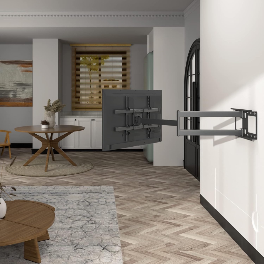 BONTEC Support Mural TV avec Bras Extra Long 1040 mm (32-75 Pouces) (Support ultra-résistant jusqu