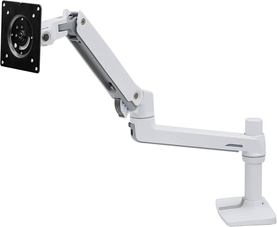 Bras de moniteur Ergotron LX blanc 34" | jusqu