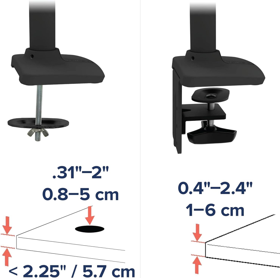 Bras de moniteur Ergotron LX Noir 34" | jusqu