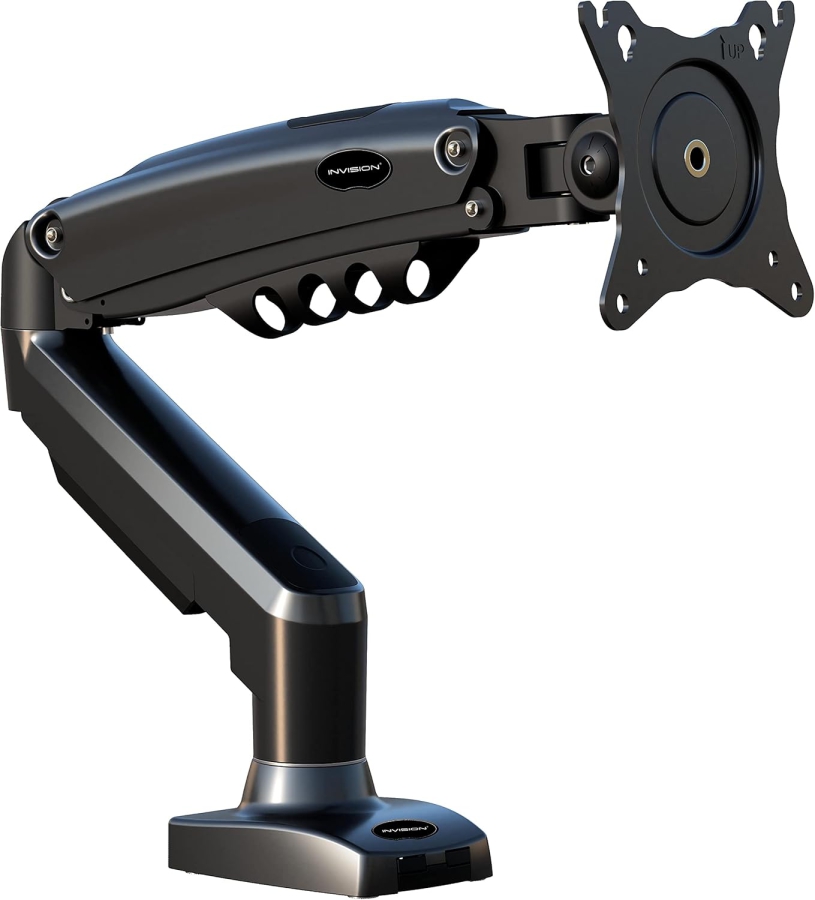 Bras de moniteur Invision MX200 19–32" | 2–9 kg (Support Ergonomique à Ressort à Gaz pour Deux Moniteurs jusqu