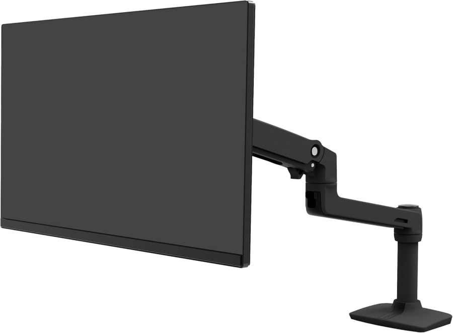 Ergotron LX Support de Bureau Moniteur (Noir) pour Écrans jusqu