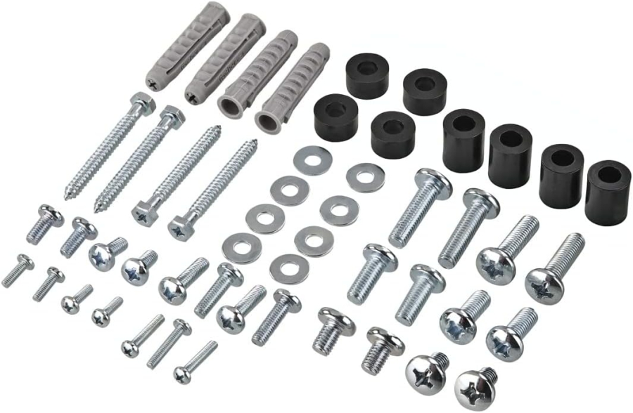 Hama Support Mural TV Inclinable pour TV 32-75 Pouces (VESA 400x400) (Support TV ultra-plat (2,4 cm du mur) – Inclinable en continu 10°, charge jusqu