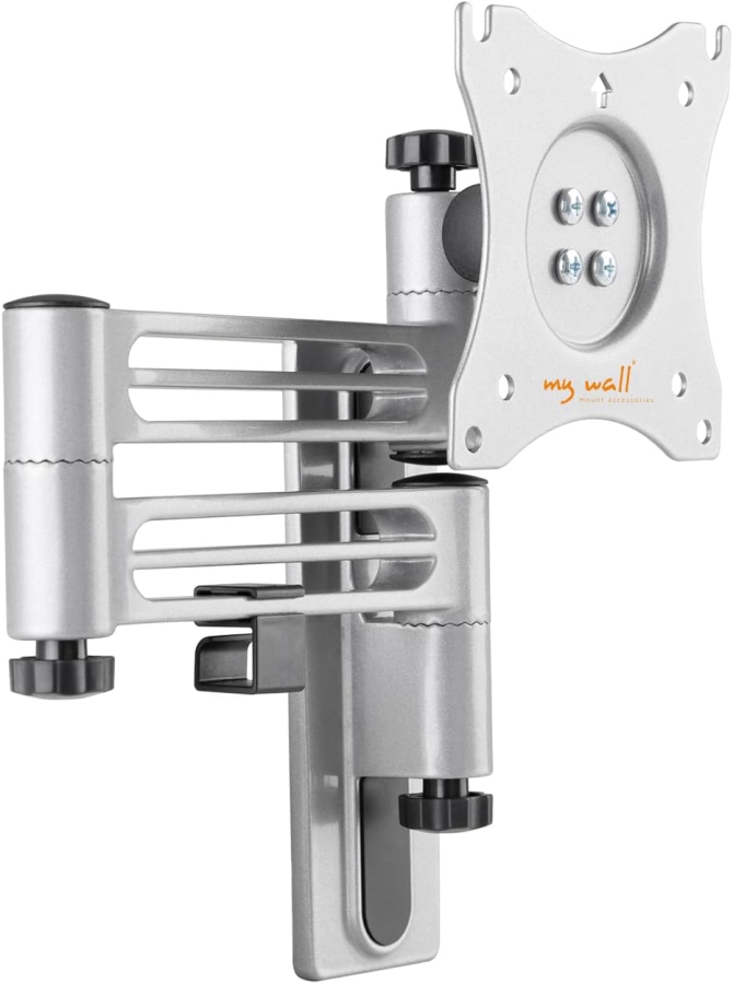 My Wall Support Mural TV pour Camping-Cars & Caravanes (HC1-3L) – Verrouillable & Anti-vibrations (Regarder la télé en toute sécurité en voyage : Pivotant, Inclinable & Verrouillable – Pour écrans jusqu