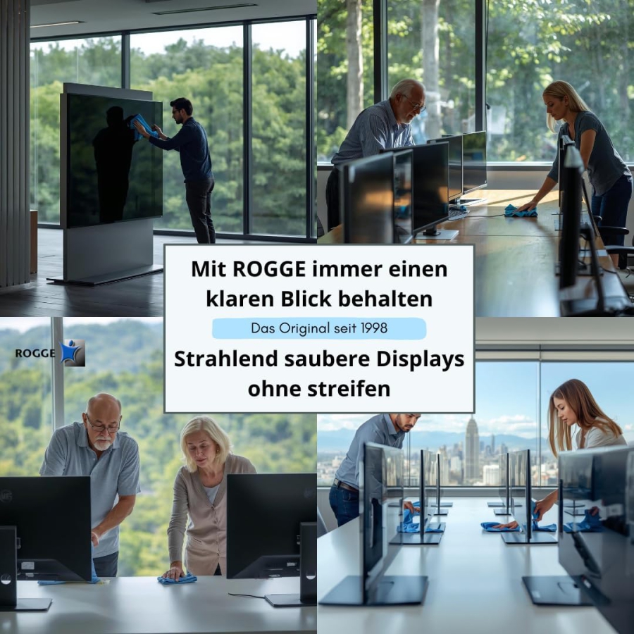 ROGGE 1l Bouteille Recharge Nettoyant Écran – L