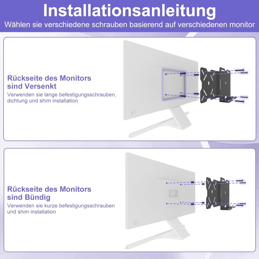 Support VESA Universel pour Mini PC, Modem & Thin Client (Dell, HP, Lenovo) (Support à sangle réglable pour appareils jusqu
