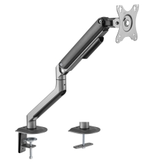 3IDEE Bras pour écran unique | Pour 1 écran 17"-32" | Réglable en hauteur - jusqu