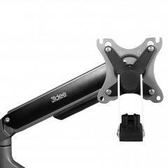 Adaptateur VESA compatible avec le moniteur Samsung (S24B350H, S27B350H) - 75x75mm