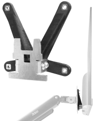 Adaptateur VESA compatible avec moniteur HP (22m, 24m, 27m) - 75x75mm